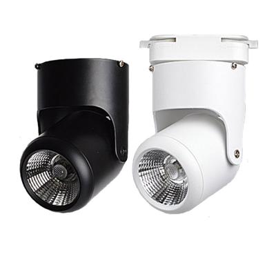 China Indoor Black White Aluminum 360 Degree Energy Saving 3W 5W 7W 10W 12W 360 Degree Rotating Spot Lamp COB Led Downlights for sale