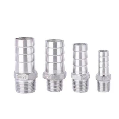 China Goods SS304/SS316 in stock High Quality Stainless Steel Pipe Fittings SS304 SS316L Pipe Fittings Hex Pipe Nipple for sale