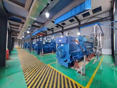 China Erdgas-Biogas-Generator-Satz-Kraftwerk-offener Behälter 1000KW 1MW zu verkaufen