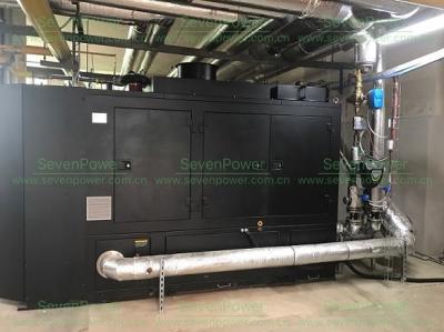 China diseño respetuoso del medio ambiente combinado CHP silencioso del poder del calor del gas natural 150KW en venta