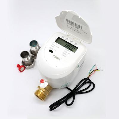 China DN25 Smart Water Flowmeter Digital Water Meter Ultrasonic Flow Meters M-BUS Magnetic LORAWAN NB-IOT Water Meters Without Valve 15 20 25 32 40 50 for sale