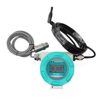 China Dorun Mass Flow Meter Intelligent Digital Pressure Gauge Meter 4G Data Collection For Water Gas Oil Split Type Pressure Pipeline Pressure Gauges Split Type for sale