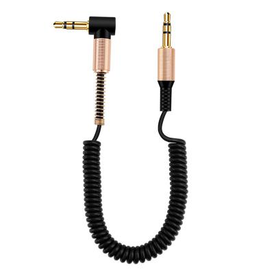 China Car Audio Cable 3.5mm Male To Male Cord Jack Aux Cable For Iphone/Xiaomi Redmi Speaker/Samsung Galaxy S8 Earphone/ for sale