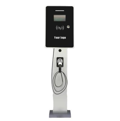 China IP54 AC EV Charger Three Phase For Electric Vehicles DC EV Floor Mounted Charging Station for sale