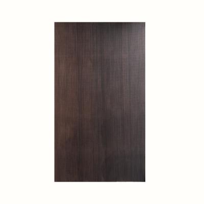 China Painéis acústicos de borracha em relevo de design moderno 1200x2400mm para uso em escritório à venda