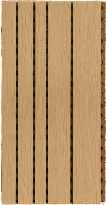 China Artistic Grooved Acoustic Panels , MDF Sound Absorbing Wall Panels Modern Design for sale