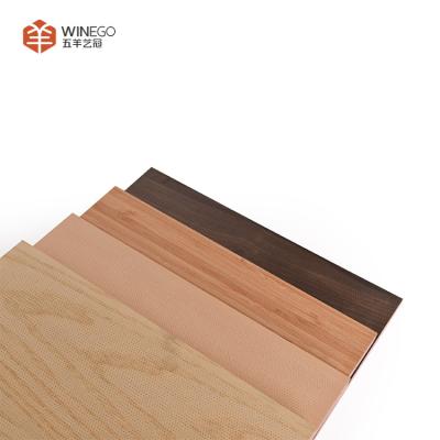 China Micro Perforated Acoustic Wood Ceiling Panels , Sound Proof Ceiling Tiles 600x600mm for sale