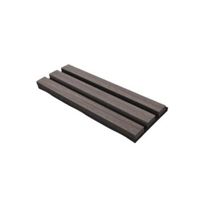 China Estética personalizada Acústica paneles de pared de madera de pizarra Melamina acabado 600x2400mm en venta