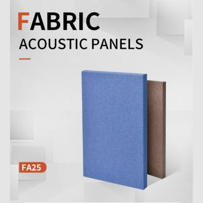 China Panel de tejido acústico ecológico para paredes, 0,9 NRC Panel de tejido de absorción de sonido en venta