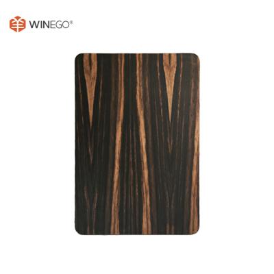 Cina Interni pannelli di parete laminati con finitura in legno di grano di fumo su misura in vendita