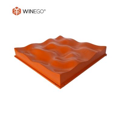 China Eco-vriendelijke houten akoestische diffuser panelen, geluidsdiffuser wandpanelen 600x600mm Te koop