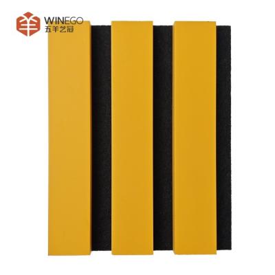 China Modern Wood Slat Acoustic Panels For Superior Sound Control And Style for sale