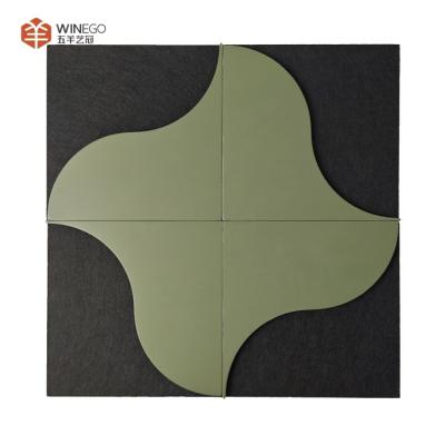 Cina Moderni pannelli acustici in legno in ardesia con diversi colori per il muro in vendita