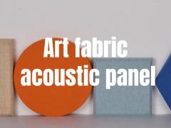 Art fabric  acoustic panel