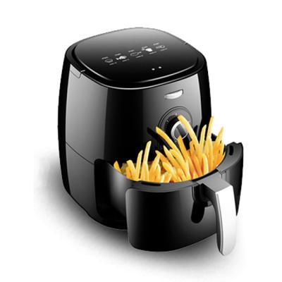 China Hotel Ship In 7 Days Wholesale Digital No Large Oil Electric Commercial Double Hot Air Fryer for sale