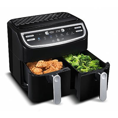 China Freidora De L'Aire Electric Airfryer Small Home Kitchen Appliances Hotel Double Electric Deep Fryers Air Fryers XL 30lt With Timer for sale