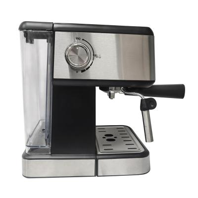 China Hot Sale Hotel Home 15 Bar Stainless Steel Pump 1L Portable Electric Commercial Espresso Coffee Maker Machine for sale