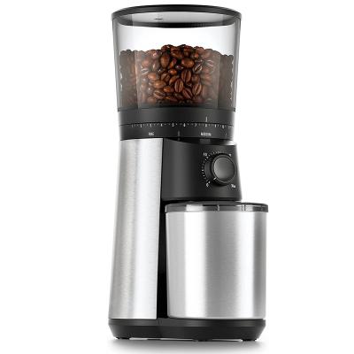 China Coffee Maker Commercial Homemade Electric Burrs Coffee Bean Grinder Coffee Machine Portable Grinder Home Used for sale