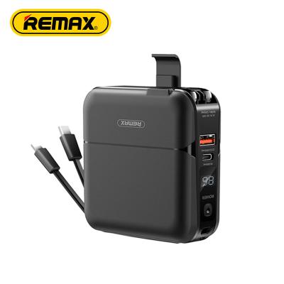 China Remax Wall Power Banks Portable Battery Charger Rpp-20 15000 Mah Qc 3.0 Pd18W UK Us/Cn Eu Mobile Phone Holder Stand Powerbank With Cable for sale