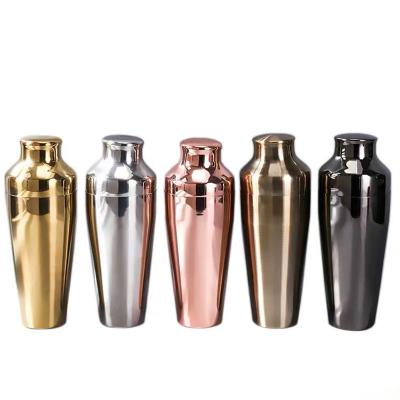 China Stainless Steel Bar Shaker Cocktail Mixer 700ML Cocktail Shaker Barware Kit Mixology Bartender for sale