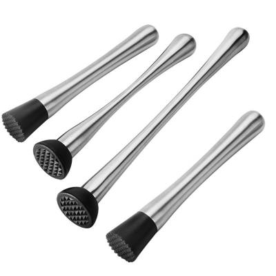 China Sustainable Bar Tool Stainless Steel Ice Sticks Drink Messy Bar Cocktail Person for sale