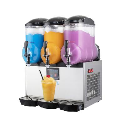 China High quality commercial independent control 3 bowls slush margarita machine icee slush machines for frozen drink for sale