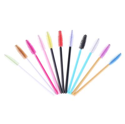 China Clean Your Lashes Eyelash Brush New Color Drop Shape Design Disposable Mascara Applicator Eyelash Makeup Brush for sale