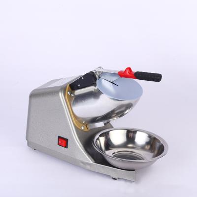 China Beverage Store Commercial High Power Ice Mixer Stainless Steel Ice Cream Shaver Snow Cone Maker Cold Crushed Ice Crusher for sale