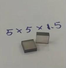 China 5x3x1.2mm Monocrystalline Diamond CVD 2PT 110 / 4PT 100 Mechanic Grade for sale