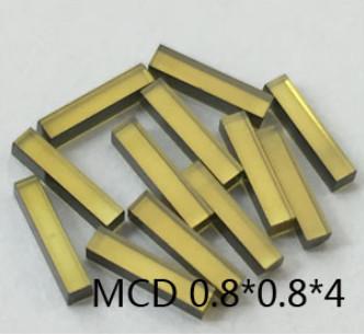 China MCD Diamanten logs enkelkristallen MCD logs voor dressing tools Te koop