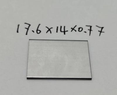 China 14x14x0,4mm MPCVD Laborgewachsener Diamant Roh Quadrat Cvd Diamant Wafer Diamantplatten CVD Samen zu verkaufen