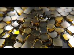 Yellow HPHT MCD Synthetic Diamond round and Square Grits Industrial Abrasives for Cutting Tools