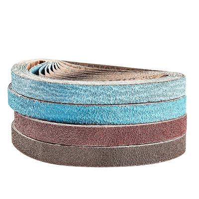 China High efficiency high quality abrasives sanding belt grit p40-p800 330*10mm for stainless steel sanding polish for sale