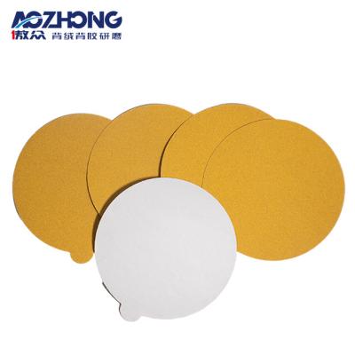 China Durable PSA Sand Disc125mm Sand Paper Grinding Polishing Abrasive Disc For Marble for sale