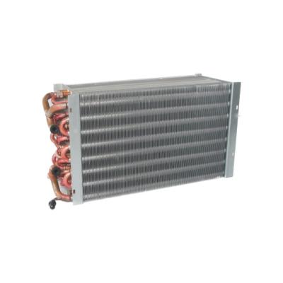 China Corrugated/Louvered/Flat Fin Type Benrun Aluminum Fin Copper Tube Heat Exchanger Coil For Refrigerator Boiler Cooling Commercial Food for sale