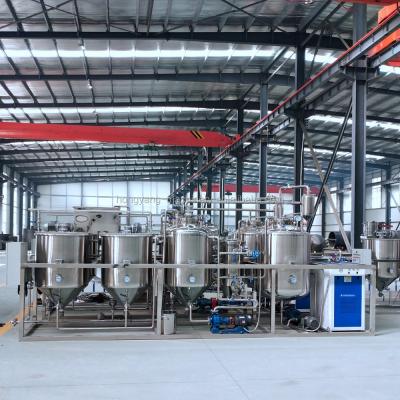 China Newly designed and popular crude oil/crude oil refining equipment refinery edible oil refiners for sale