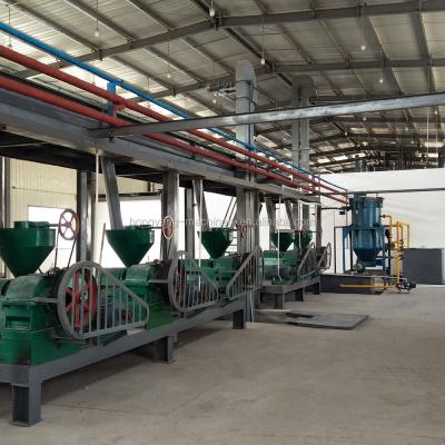 China High Efficiency Low Cost 10-50T/D Cottonseed Oil Press Complete Equipment , Cottonseed Oil Press for sale