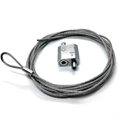 China Justierbares 3.0MM Kabel-Schleifungsgreifer-lineare hängende Kit For HVAC-Kanalisierung zu verkaufen