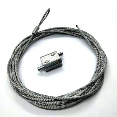 China Hohes Bruchlast-doppelter Größen-Schleifungs-Kabel-Greifer für 1.5MM Stahldrahtseil zu verkaufen