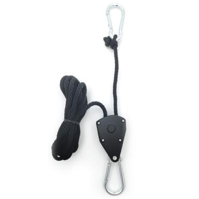 Chine Le rouleau facile résistant élèvent le rochet de Yoyo Adjustable Rope Hanger Rope, 1/8