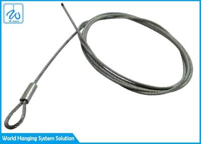 China Stainless Steel Wire Rope Sling Assembly With Loops By Riveted Joint for sale