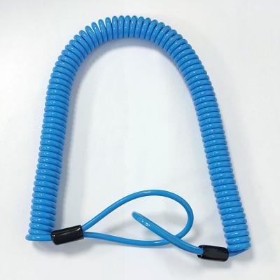 Cina Le cordicelle ad alta resistenza degli attrezzi per bricolage fissano le molle elicoidali Lanyard With Clip in vendita