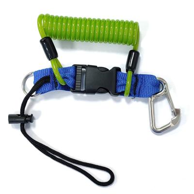 China Mola de pesca retrátil Lanyard Belt de Rod Safety Lanyard Webbing Tool à venda