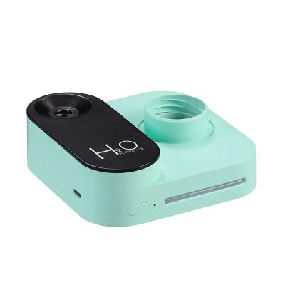 China Car Factory Price OEM Customized Mini Camera Shape USB Rechargeable Air Humidifier Car Atomizer for sale