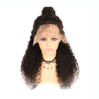 China Deep Wave Part HD Lace Front Wigs Long Wavy Synthetic Transparent Lace For Women 130% Density Wigs for sale