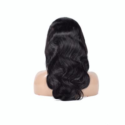 China Sheer Deep Wave 13x4 HD Lace Front Human Hair Wigs For Women Brazilian Lace Front Wigs Pre Plucked Hairline Body Wave 10A for sale