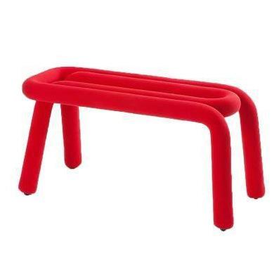 China Modern French Creative Bold Mustache Design Bench Simple Shaped Lounger Sofa Stool for sale