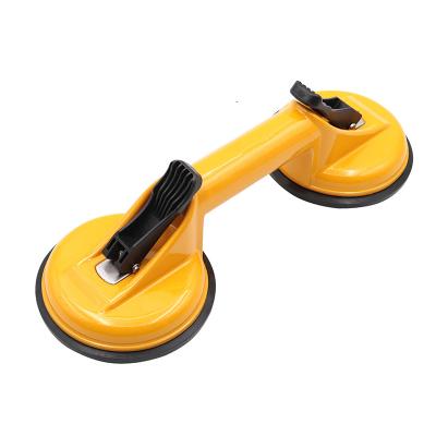 China Multi Functional Double Plastic Rubber Vacuum Sucker Cup Glass Suction Lifter for sale