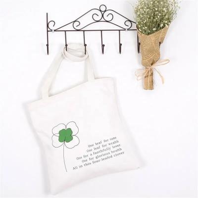 China Factory Supply Hot Selling Tote Bag Women Cotton Shopping Custom Canvas Tote Bag Custom 100% Recyclable Canvas Bag Logo Bag for sale