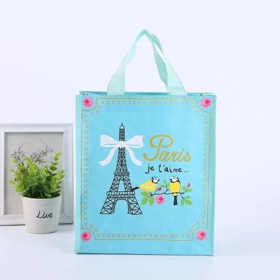 China Durable /Reusable/Waterproof Wholesale High Quality Custom Size Recycled Supermarket Laminated Nonwoven PP Woven Shopping Bags for sale